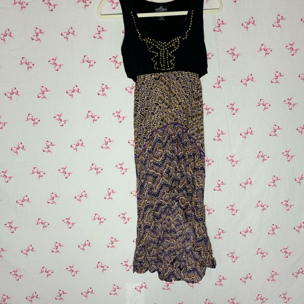 Angie Black Rayon Garment